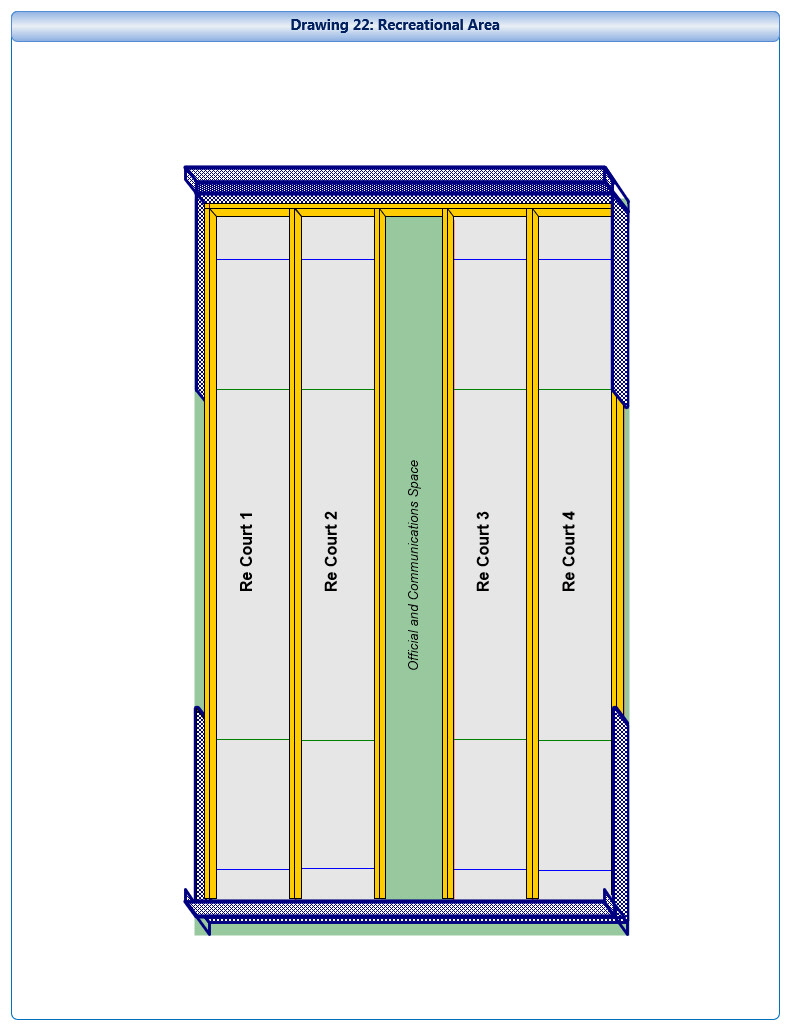 Drawing 22 - Recreational Area 3D Drawing 22 - Recreational Area 3D